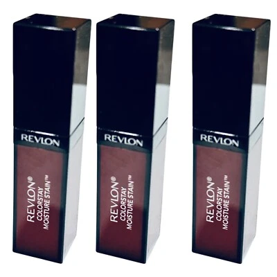 REVLON COLORSTAY MOISTURE STAIN 045 NEW YORK SCENE NEW SEALED 0.27 oz (3 Pack) - Image 1 of 4