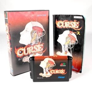 CURSE Sega Mega Drive Jap Japan - Imagen 1 de 8
