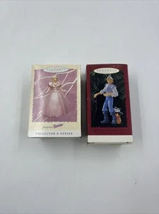 1996 Hallmark Keepsake Barbie Christmas Ornament Captain John Smith/Meeko Combo - Picture 1 of 7