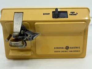 Vintage General Electric Unterschrank Dosenöffner Ernte Gold Farbe D1EC59 - Bild 1 von 11
