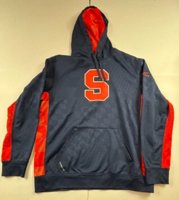 Syracuse Orange Nike Therma - Fit Navy Men’s Large Lacrosse Hoodie Sports NCAA - Image 1 of 4