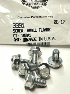 (1) ONE GENUINE OEM HARLEY-DAVIDSON SMALL FLANGE SCREW BOLT 3391 .FAST SHIPPING - Picture 1 of 1