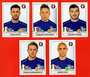 PANINI EC EURO 2016 - 5 ITALIA EXTRASTICKERS - MINT - Picture 1 of 2