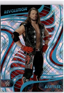 AJ Styles 2023 Panini Revolution WWE Cosmic #27 WWE Raw #088/149 - Foto 1 di 2