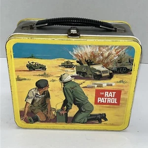 1967 The Rat Patrol Aladdin TV Show Lunchbox No Thermos LB2 - Picture 1 of 11