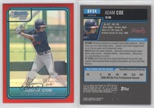 2006 Bowman Draft Chrome Draft Picks Red Refractor /5 Adam Coe #DP34 Rookie RC