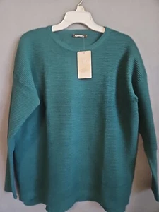 Fashion Women's Size M Green Sweater - Picture 1 of 5