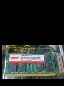 Innodisk 32GB DDR4 2666 WT ECC SODIMM M4DI-BGS2Q50K Wide Temerature -40°C ~ 85°C - Picture 1 of 1