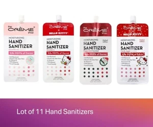 11 x The Creme Shop Hello Kitty Hand Sanitizer (4-different scents) NEW - Picture 1 of 10