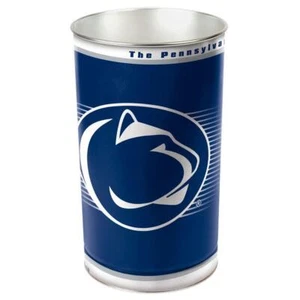 Penn State Nittany Lions 15 Zoll Metall Papierkorb [NEU] NCAA Mülleimer Müll - Bild 1 von 1