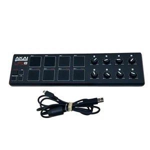 AKAI Pro LPD8 Portable Laptop MIDI Drum Pads & Controller + MiniUSB Cable - Picture 1 of 5