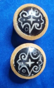Bamboo ๐บ Pair Of 18mm Plug Earring Ear Stretcher Tapers ๐บ - Picture 1 of 2