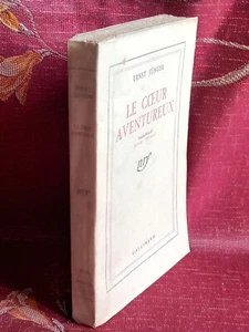 Le Cœur Aventureux E. JÜNGER 1942 Gallimard NRF - Bild 1 von 4