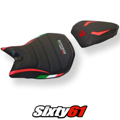 Чехол на сиденье Ducati Panigale 1299 Tappezzeria 2015–2017 2018 Ultragrip красный черный - Изображение 1 из 4