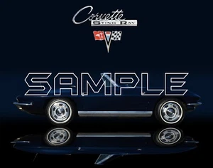 1964 Corvette Sting Ray Print - Bild 1 von 1