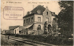 Alemania 1908 postal de ? a Le Havre. Hotel Pflixburg (P093) - Imagen 1 de 2