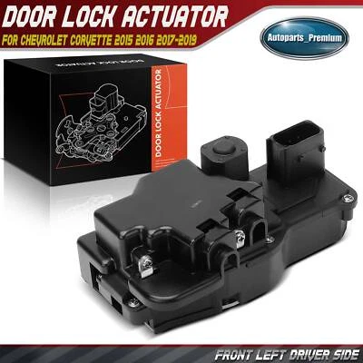 Actuador de bloqueo de puerta del conductor delantero para Chevrolet Corvette 2014 2015 2016 2017-2019 Foto 1 de 4