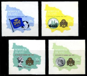 Norfolk Island: 1978 50 Years of Guiding (225-228) MNH - Picture 1 of 1