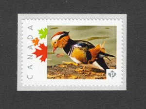 PATO MANDARÍN ** Foto sello postal MNH Canadá 2014 p7-du2/2 - Imagen 1 de 2