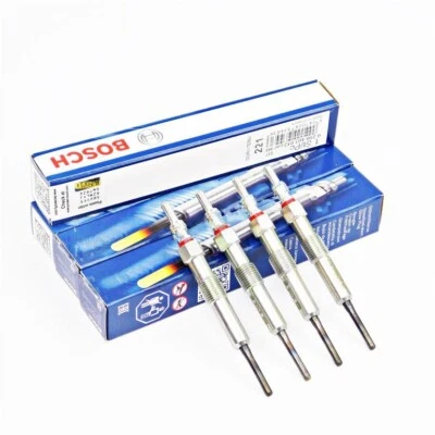4x Bosch 0250403012 Glow Plugs for Dacia Mercedes Nissan Renault 1.5 dCi - Image 1 of 4