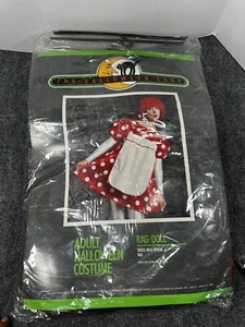 Muñeca Rag Vintage Adulto Halloween Custome Talla Pequeña/Mediana Incluye Medias - Imagen 1 de 8