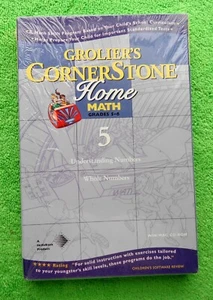 Groliers Cornerstone Home Math Grades 5-6 Vol 5 ~ Whole Numbers - Picture 1 of 2