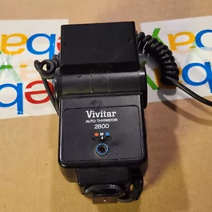 Vivitar 2800 Auto Thyristor elektronischer Blitz - Bild 1 von 10