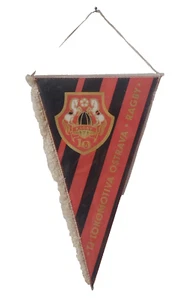 Banderín Rugby Lo TJ Lokomotiva Ostrava Rugby 33 cm Vintage Original - Imagen 1 de 6