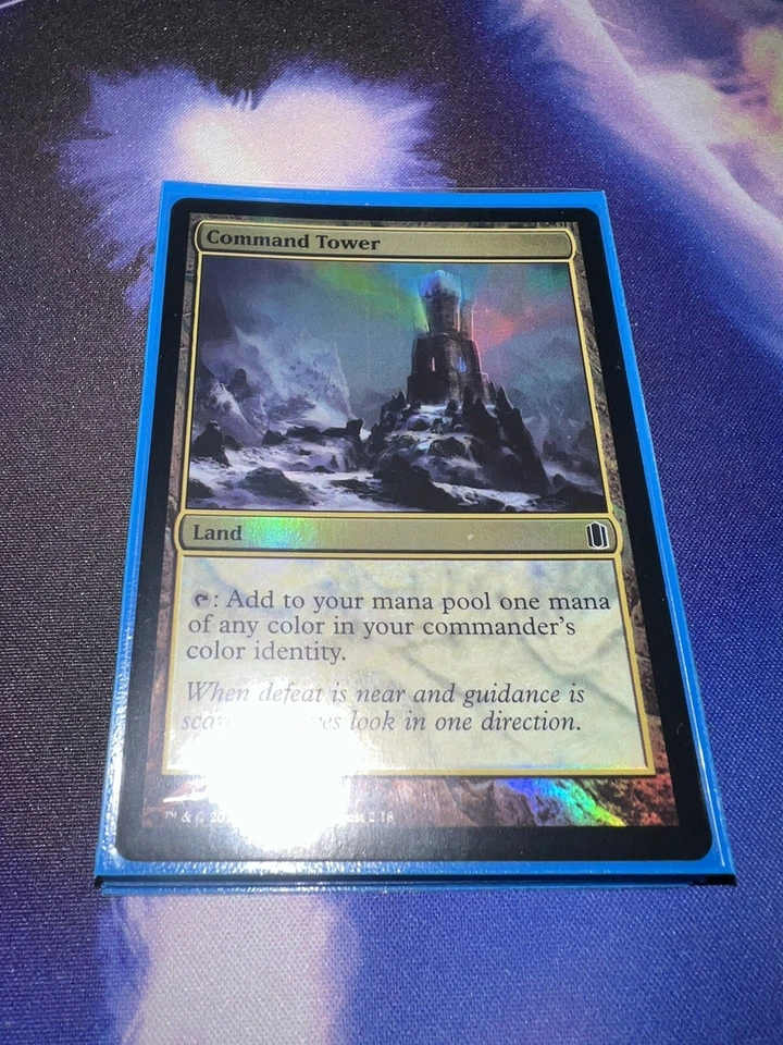 Mtg Singles - Command Tower - Commander's Arsenal - Foil - LP - Image 1 of 1