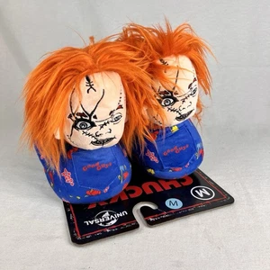 Chucky Child’s Play 3-D Slippers Men’s Medium (8-9) Wom (9.5-10.5) Horror Scary - Picture 1 of 8