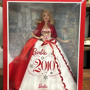 2015 - Holiday Barbie Bambola Mattel In Box Natale NUOVA Collector - Foto 1 di 5
