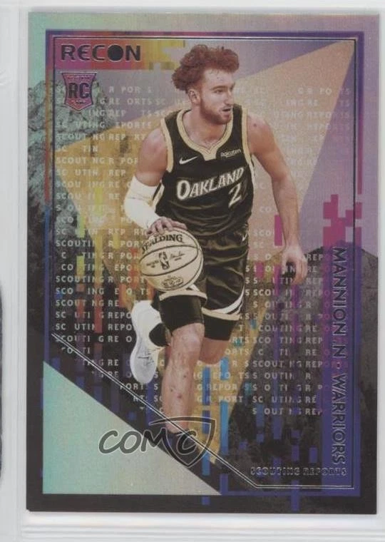 2020-21 Panini Recon Scouting Reports Nico Mannion #25 Rookie RC - Image 1 of 2