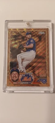 Max Scherzer - /75 Wave Gold Grabado - 2023 Topps Cromo Dorado Foto 1 de 2