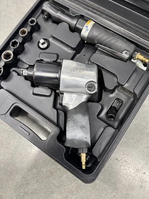 Ingersoll Rand 2317G 1/2 дюйма воздушный гайковерт и комбинированный набор с воздушным храповиком 3/8 дюйма - Изображение 1 из 4