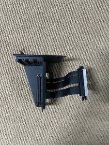 NZXT Vertical GPU Mounting Kit GPU Halter & PCIe 4.0 Riser Kabel - Schwarz - Bild 1 von 6