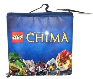 LEGO Legends of Chima ZIPBIN Battle Case - Holds 400 Bricks 11" x 10" x 3" * - Picture 1 of 7