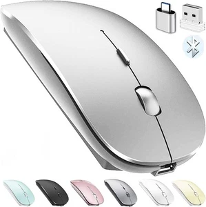 Bluetooth Wireless Mouse for Laptop mac MacBook ipad MacBook air MacBook pro ... - Picture 1 of 9