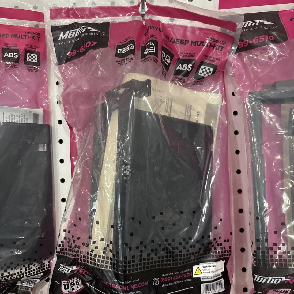 Kit de instalación DIN único Metra 99-6507 para Chrysler/Jeep 2004-up Foto 1 de 1