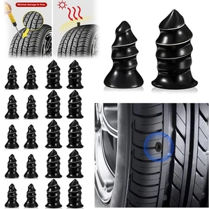 20-60pcs Tire Repair Rubber Nail Screw Tire Plugs Quick Puncture for Car Tru - Picture 1 of 21