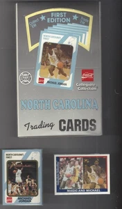Jordan Gold Card #15 Collegiate Collection COMBO+ 1989 Series 1 Box 36/pk +Promo - Picture 1 of 2
