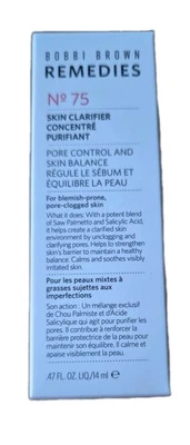 Bobbi Brown No. 75 Skin Clarifier For Blemish Prone Pore-Clogged Skin 14ml  - Image 1 of 4