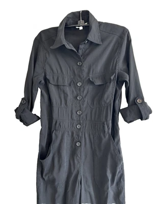 Mono negro con cinturón Max Studio London para mujer talla XS Foto 1 de 4