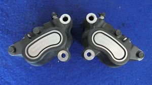 Genuine Harley Dyna Fatbob Low Rider Dual Disk Left Right Brake Calipers 2008-17 - Picture 1 of 9