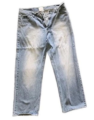 Vintage G-Unit Jeans 34x32 Light Wash Baggy Y2K Hip Hop Denim Embroidered - Image 1 of 4