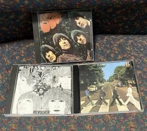 Beatles CD Lot(3)Rubber Soul, Abbey Road, Revolver 1st Press Clean discs! RARE! - Bild 1 von 2