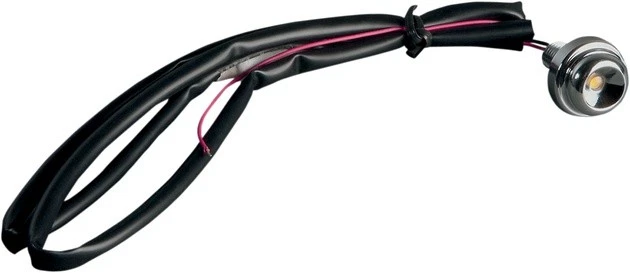 Luces LED rojas cromadas Cycle Visions Lucifer Foto 1 de 1