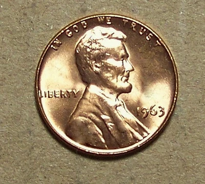 1963   P         Lincoln Memorial Cent                               91012201-05 - Image 1 of 2