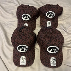 Iowa Hawkeyes Women’s 47 Clean Up Adjustable Hat Lot Of 4 NWT $140 - Picture 1 of 4