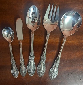 Primavera Posate Acciaio Inox Argenteria Giappone Floreale Set 36 Pezzi - Foto 1 di 6