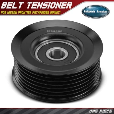Accessory Drive Belt Idler Pulley for Nissan Frontier Pathfinder TITAN INFINITI - Image 1 of 4